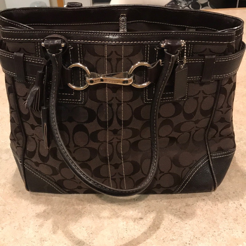 Brown Coach purse